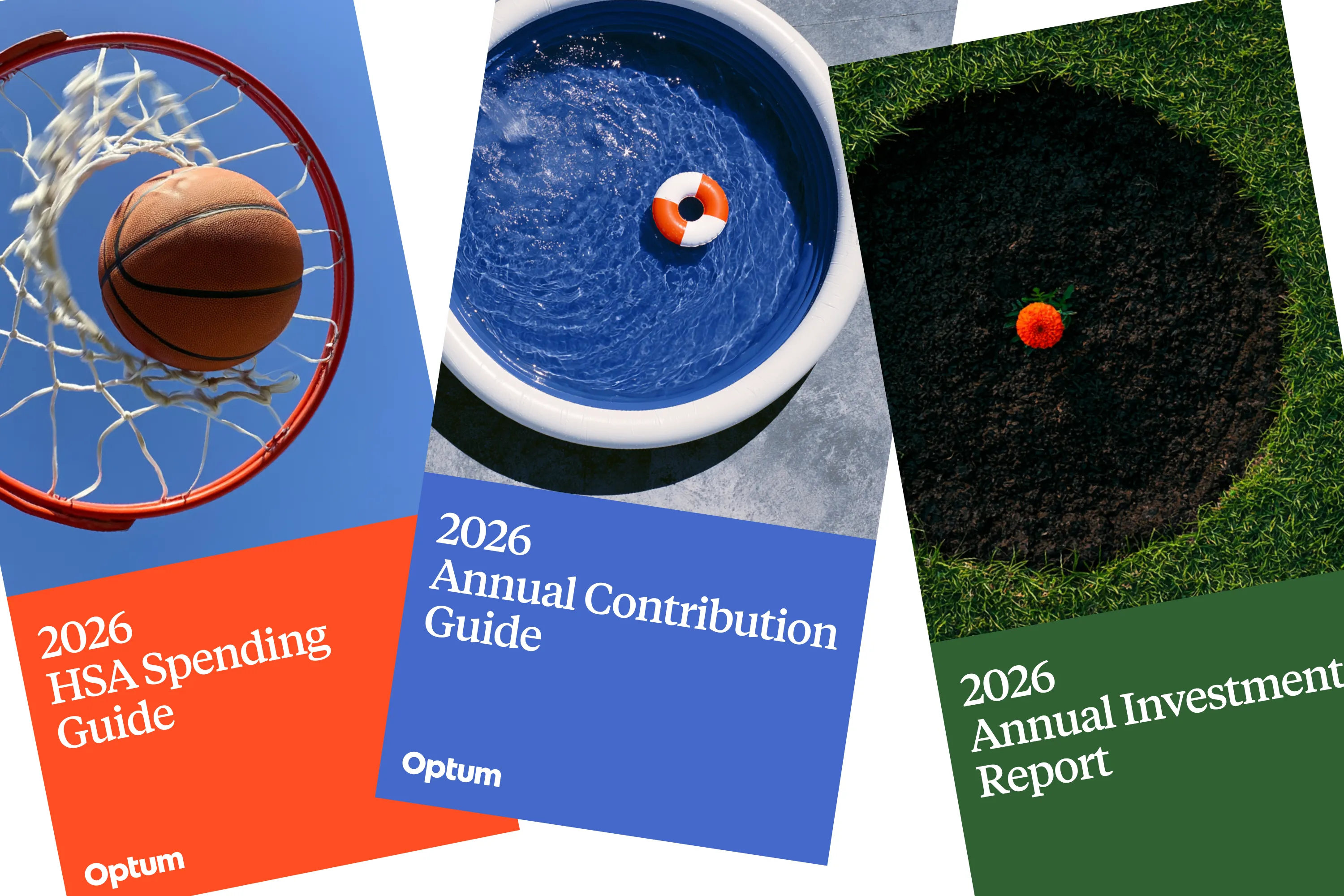 Optum HSA guides and annual investment report.