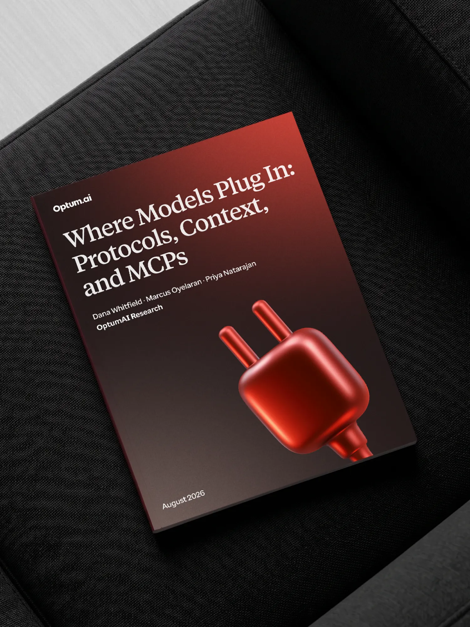 Optum AI publication titled Where Models Plug In: Protocols, Context, and MCPs.